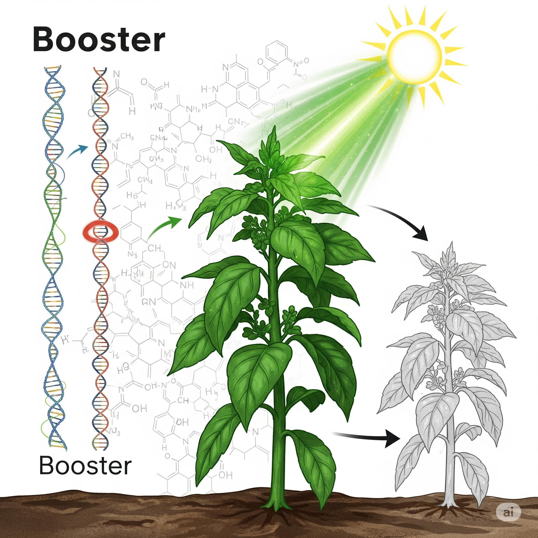 Discovery of the “Booster” Gene Enhancing Photosynthesis